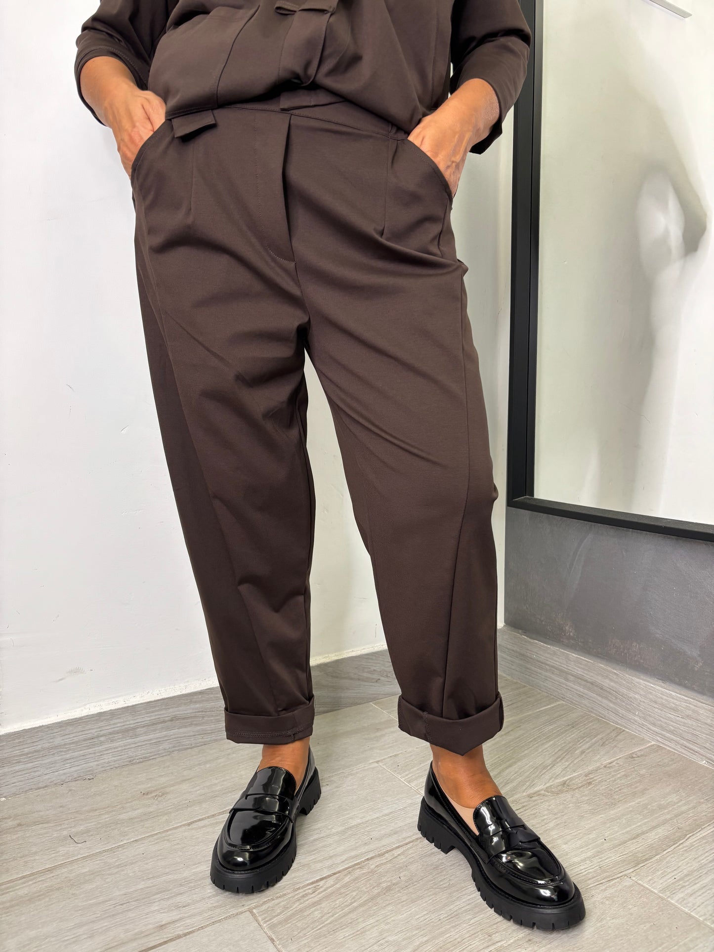 Pantalone Sun Olivia Marrone