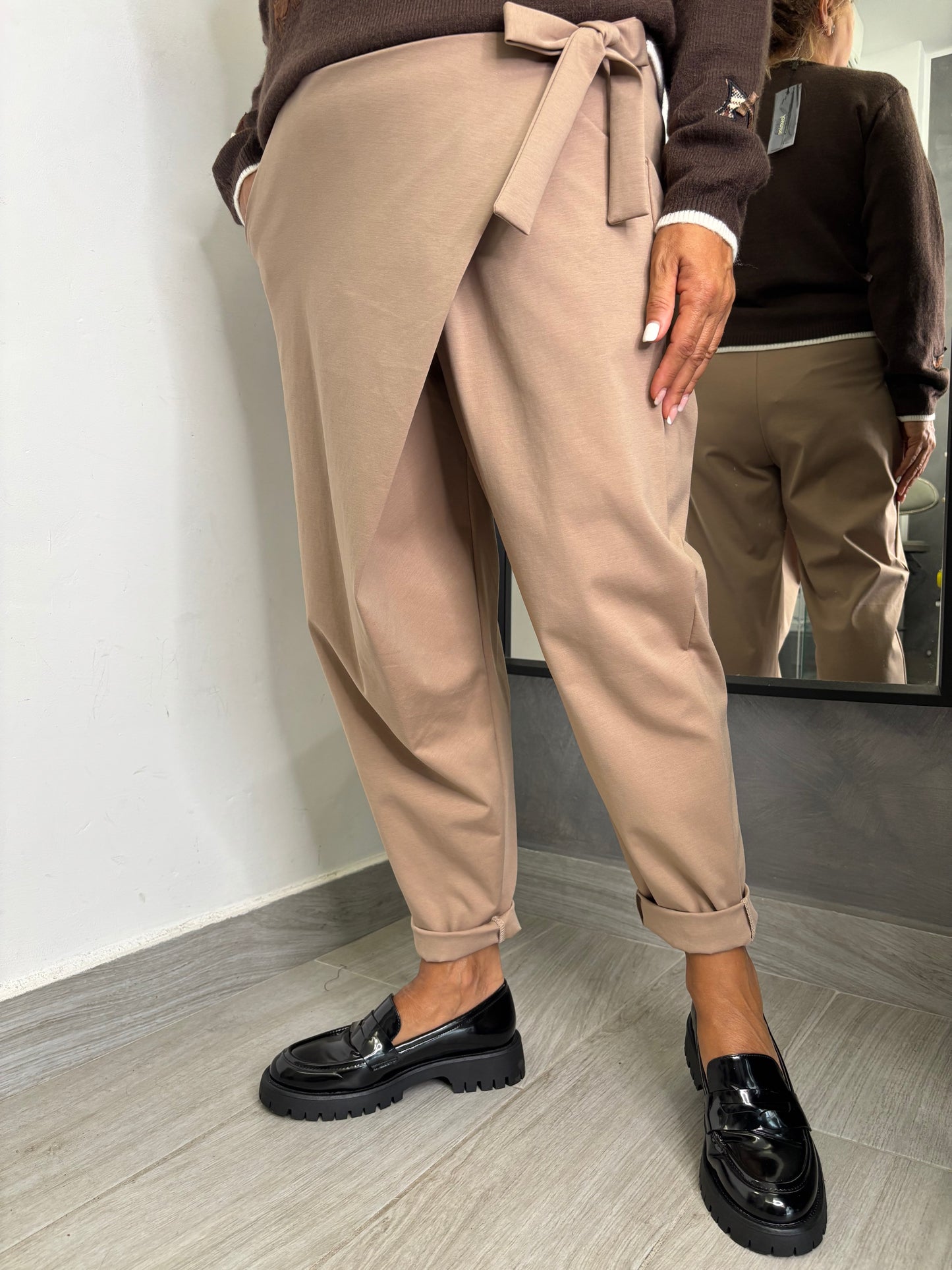 Pantalone Sun Pareo Camel