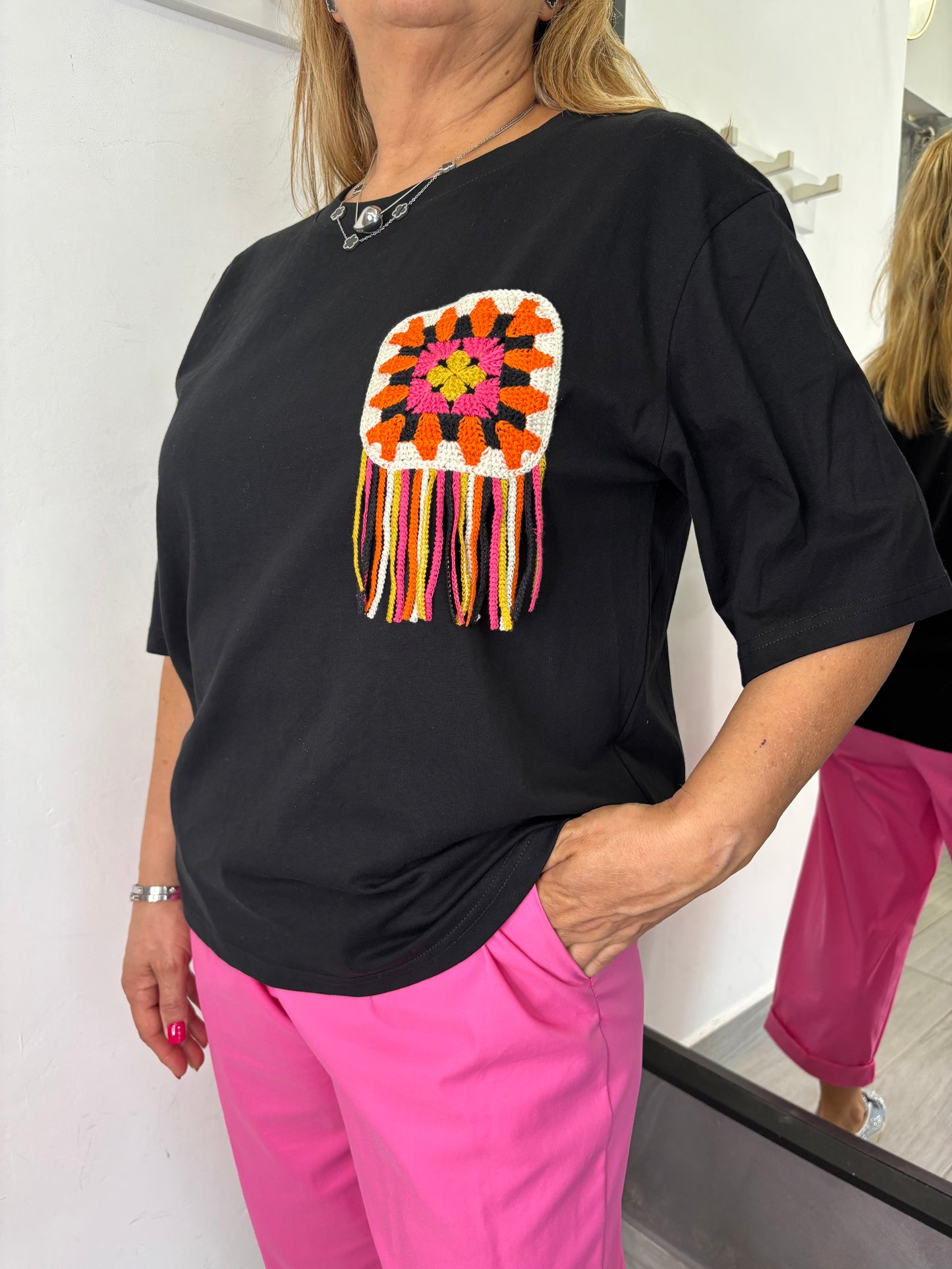 T-shirt Cloe Nera