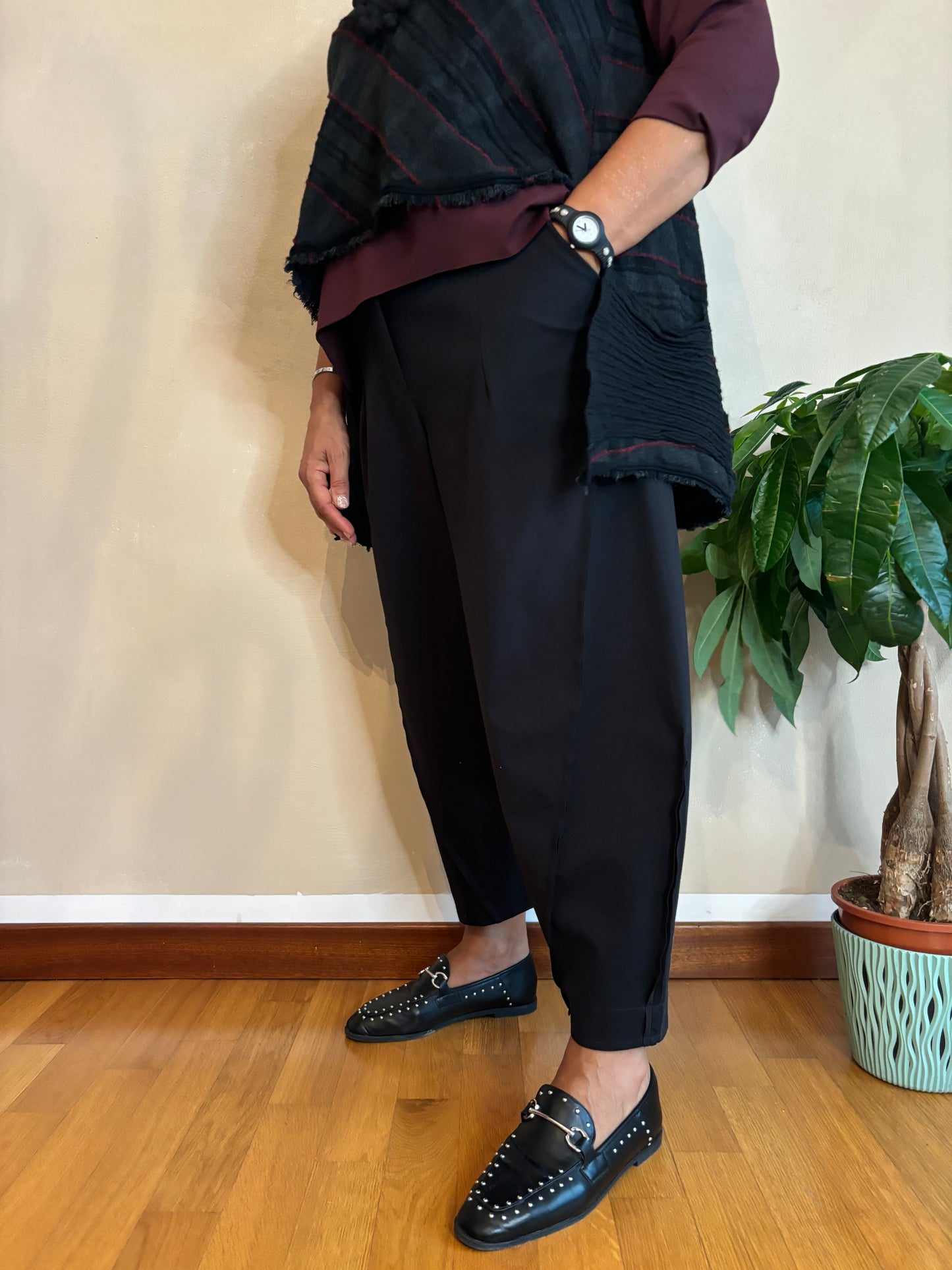 Pantalone Wendy Balloon Nero
