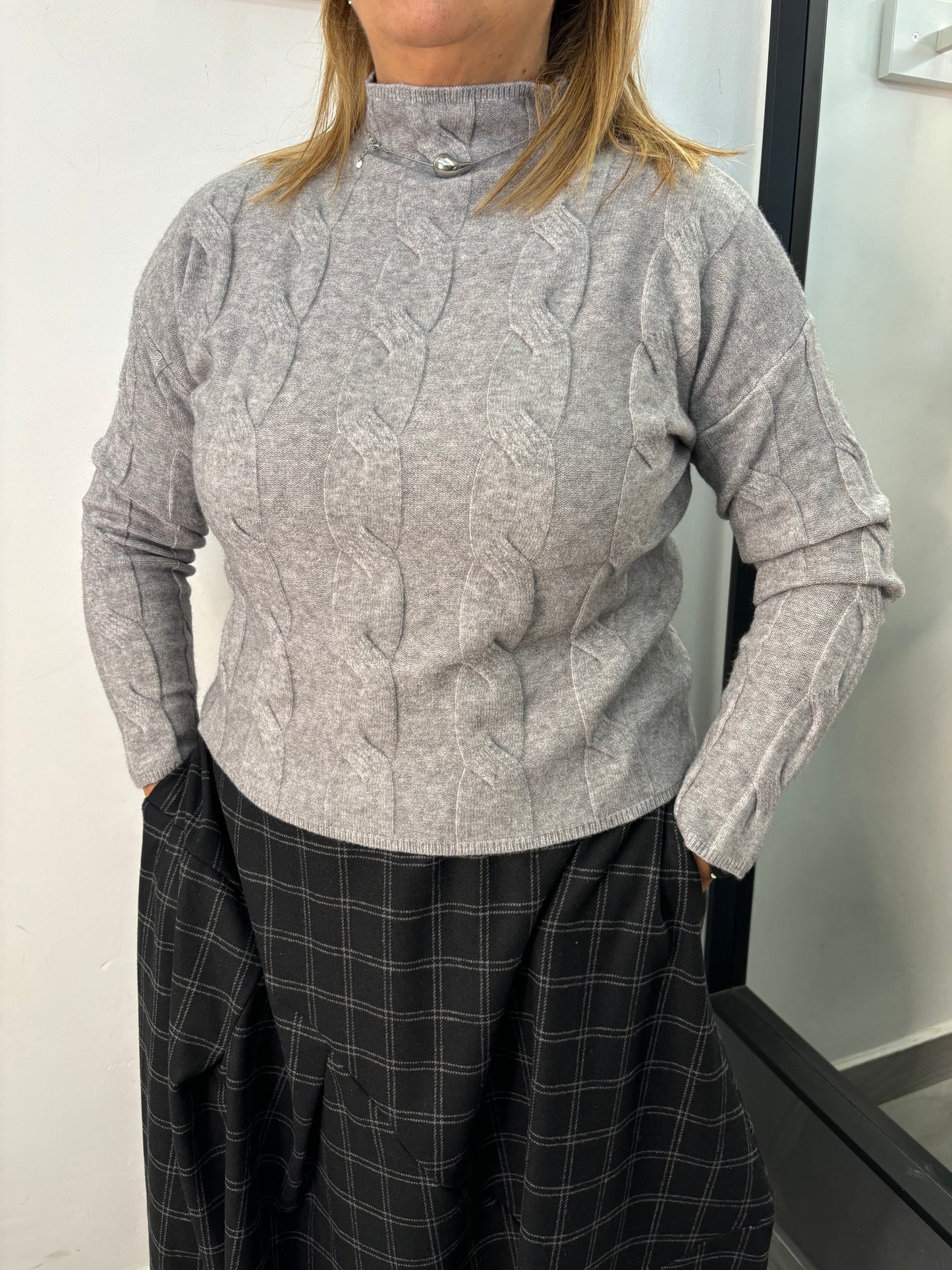 Maglione Iride Grigio