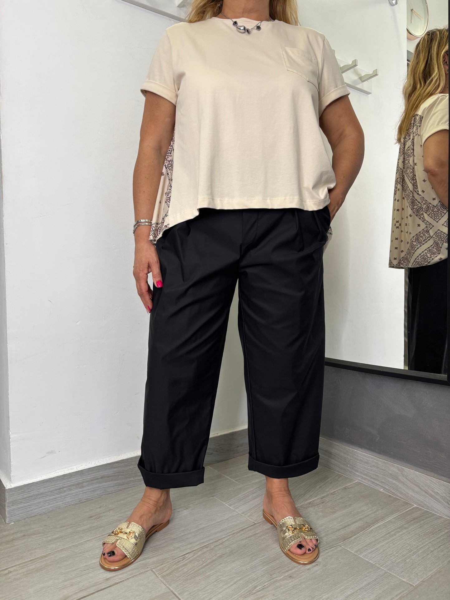 Pantalone Sun Fabiana Nero