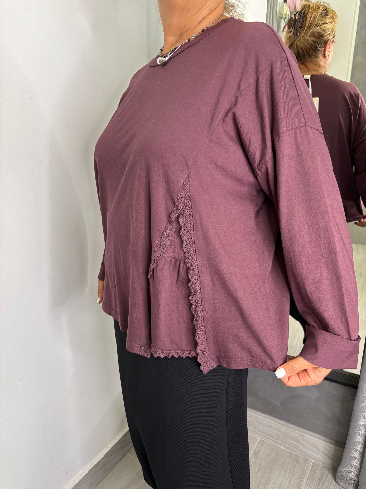 Maglia Giova Bordeaux