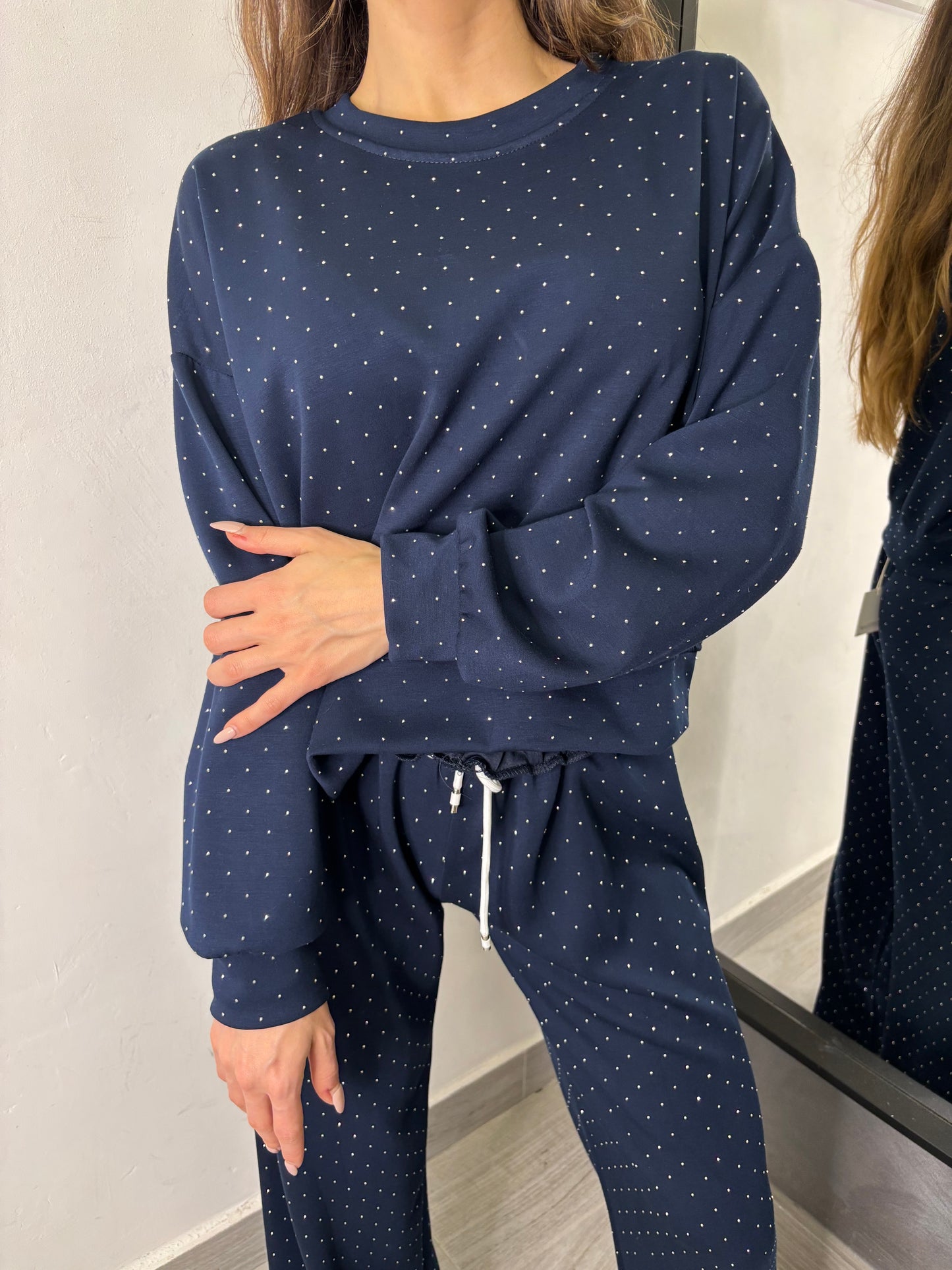 Felpa Lux Blu