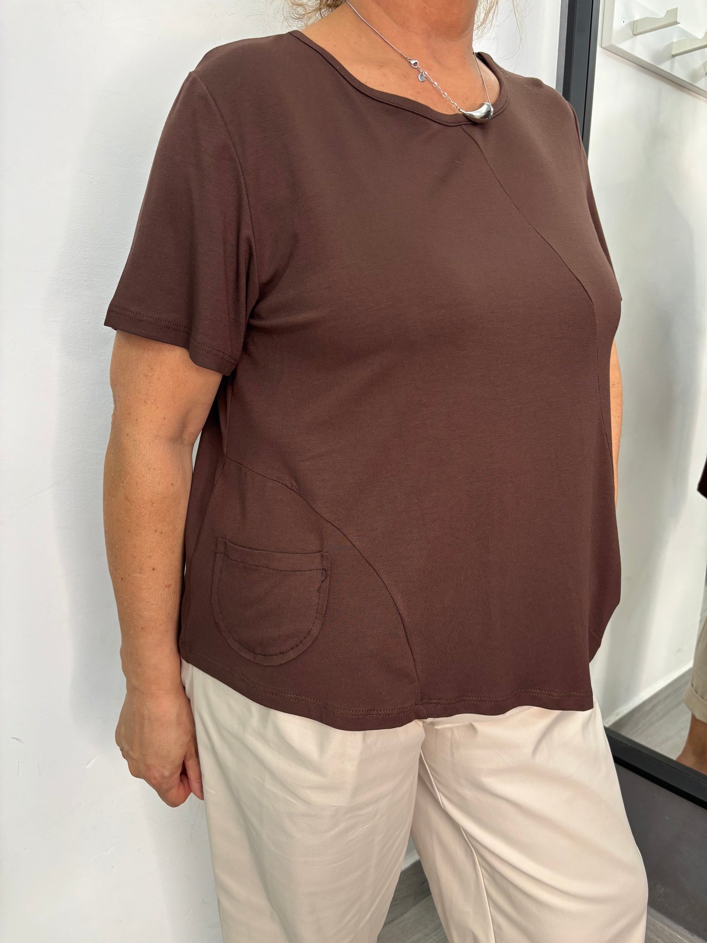 Maglia 158C Ambra Marrone