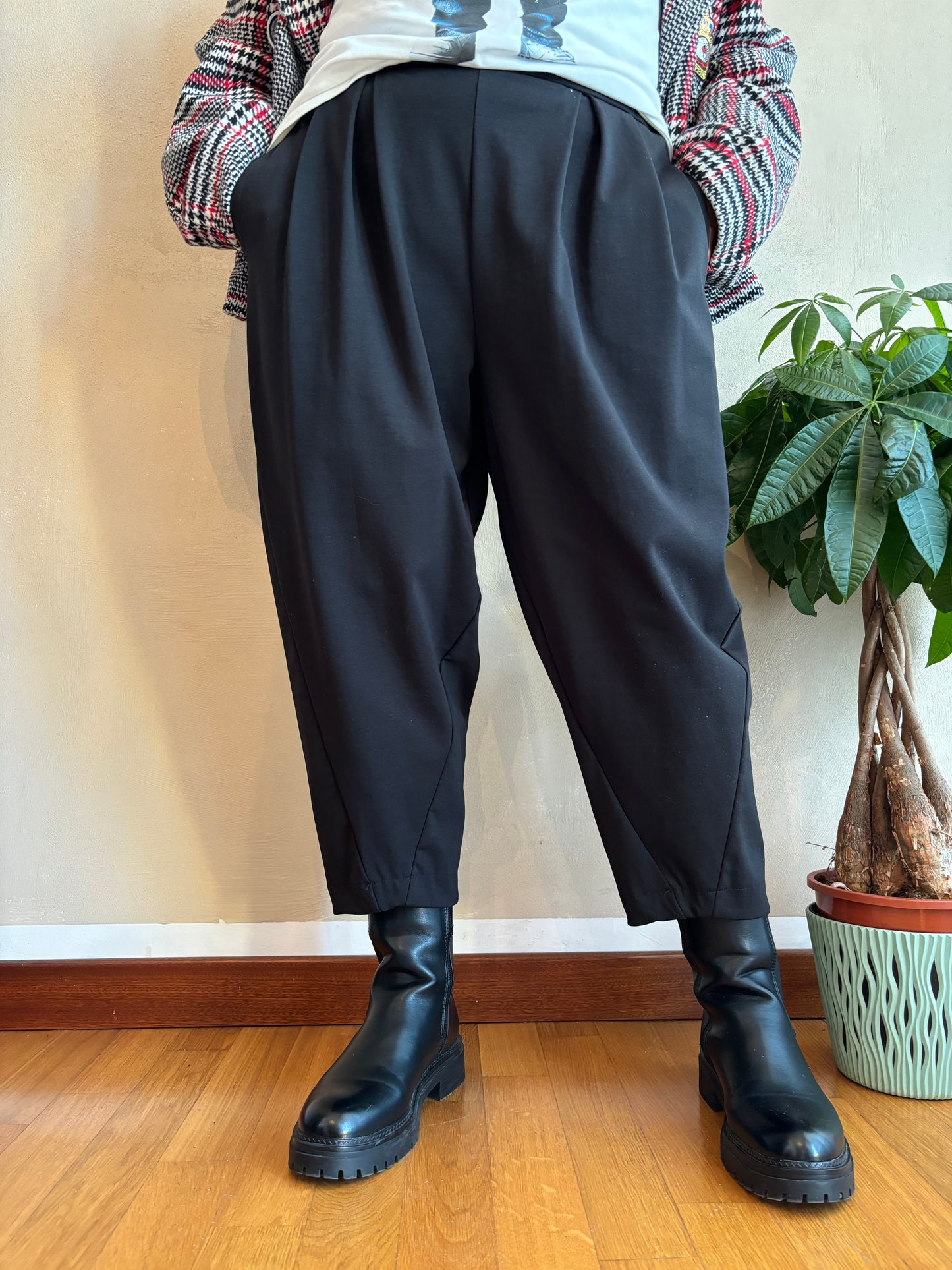 Pantalone Wendy Ovetto Nero