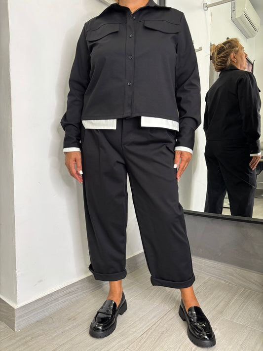 Pantalone Sun Jason Nero