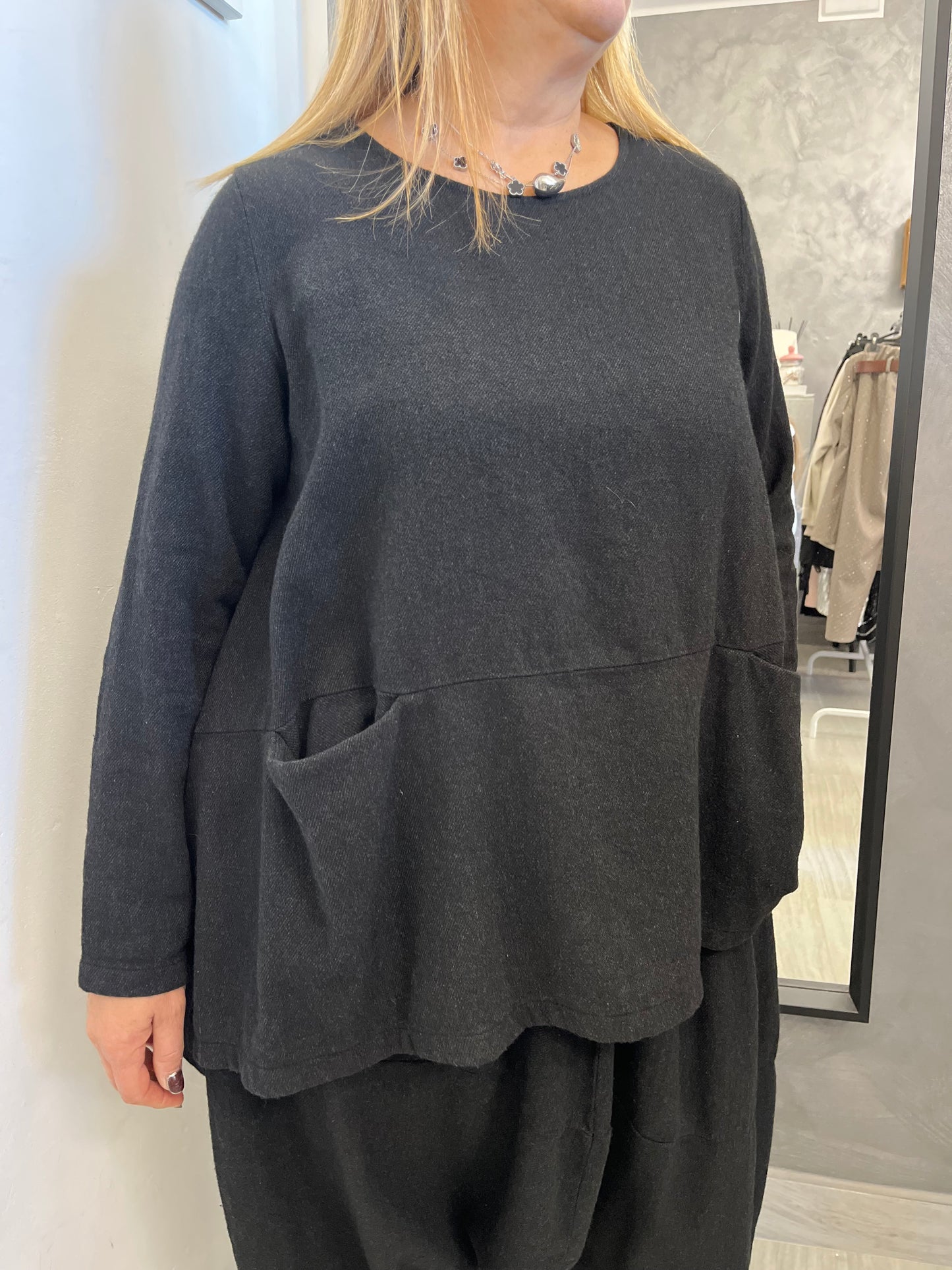 Casacca Wendy Comfy Grigio Scuro