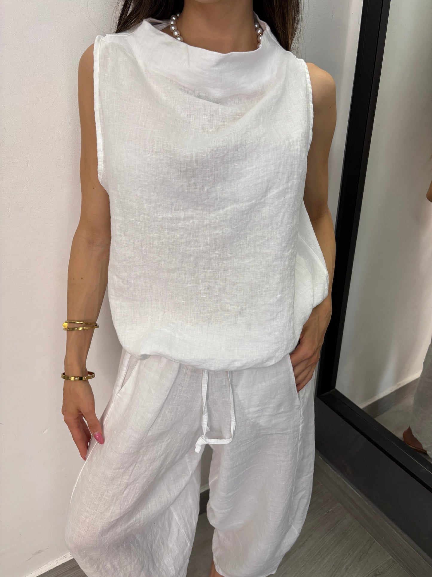 Casacca Nilo Bianca
