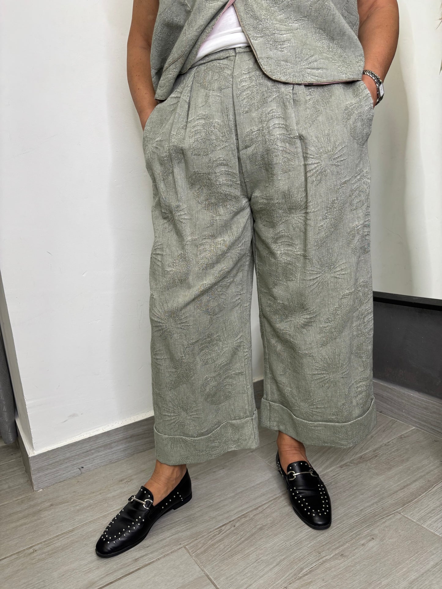 Pantalone Wendy Evelin Verde