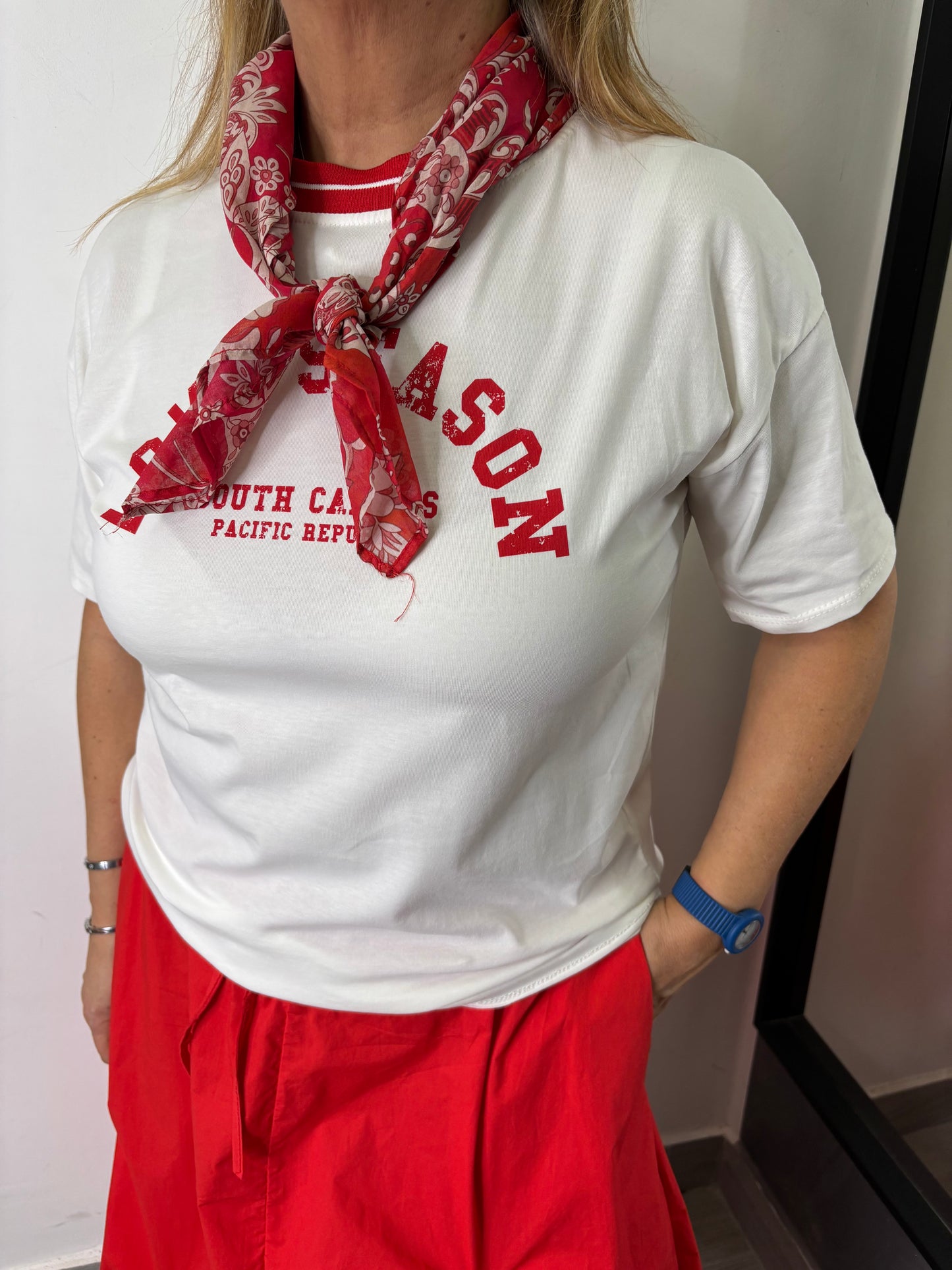Maglietta South Campus Rossa