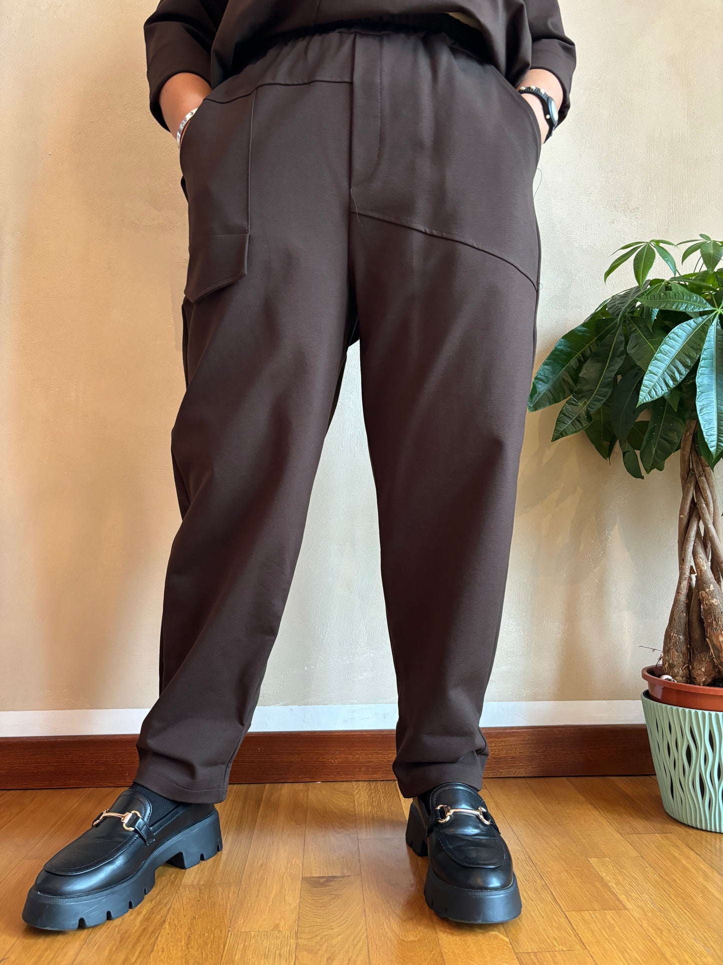 Pantalone 158C Attila Marrone