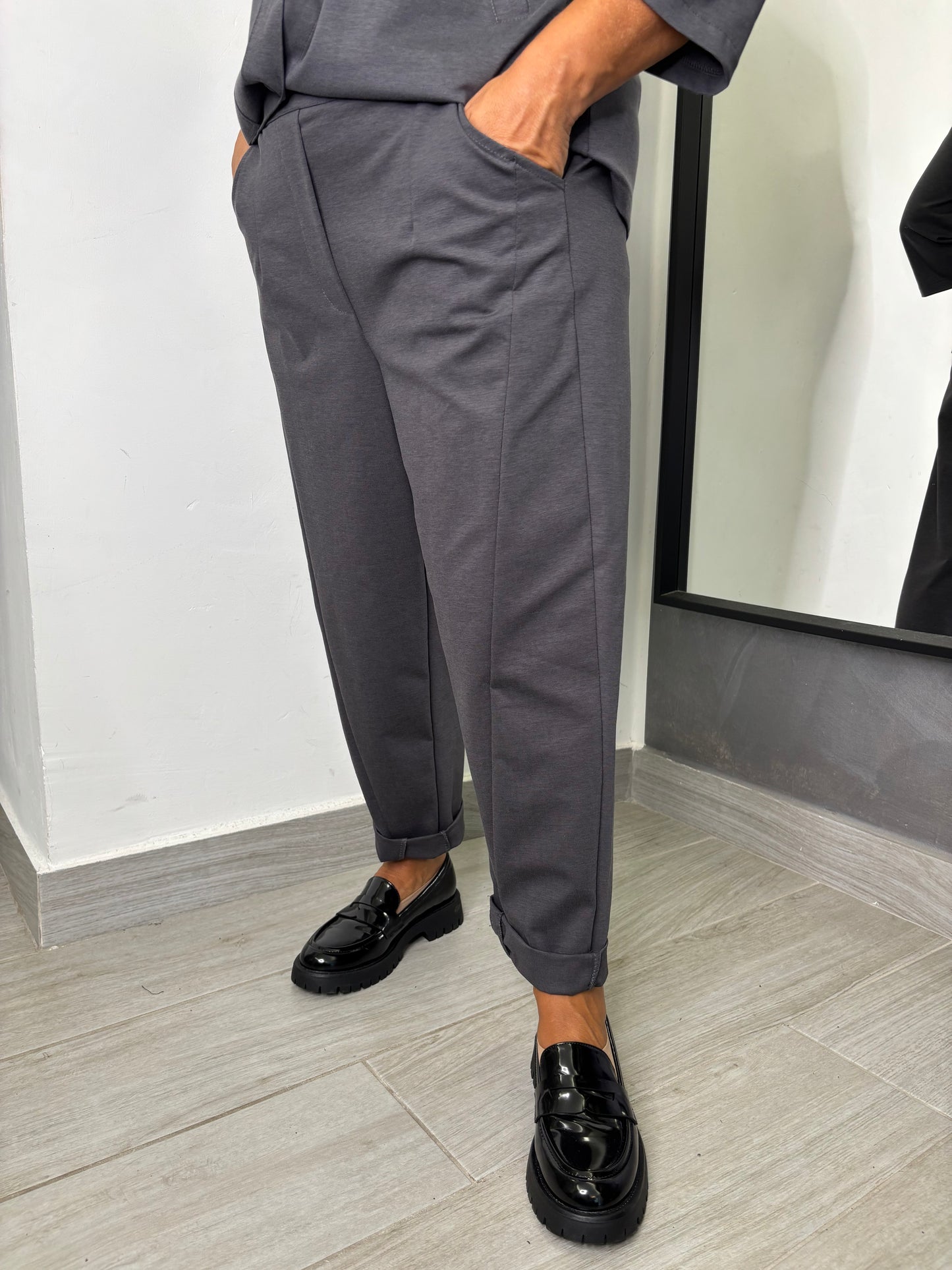Pantalone Sun Olivia Grigio Scuro