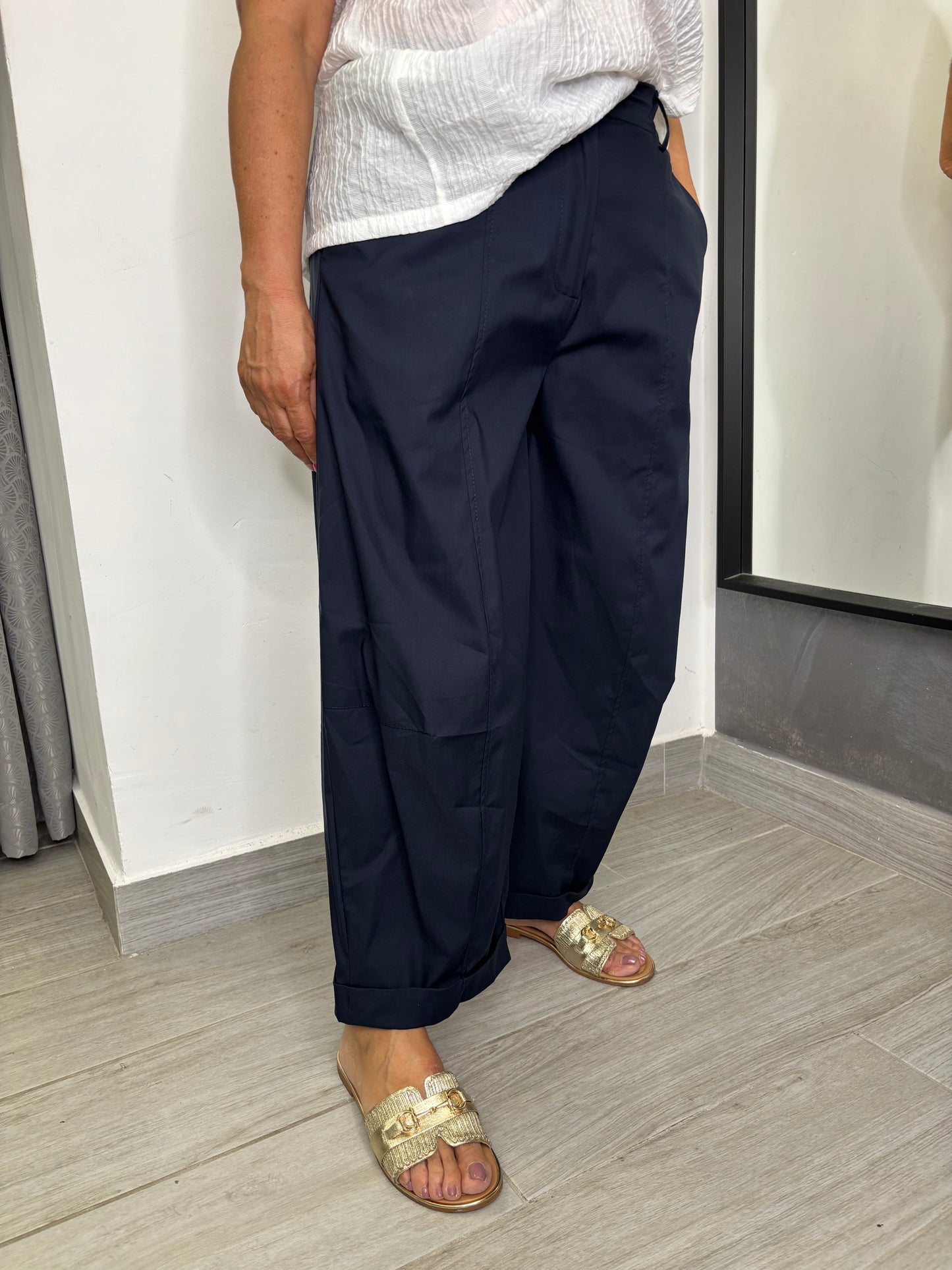 Pantalone Sun Baggy Blu