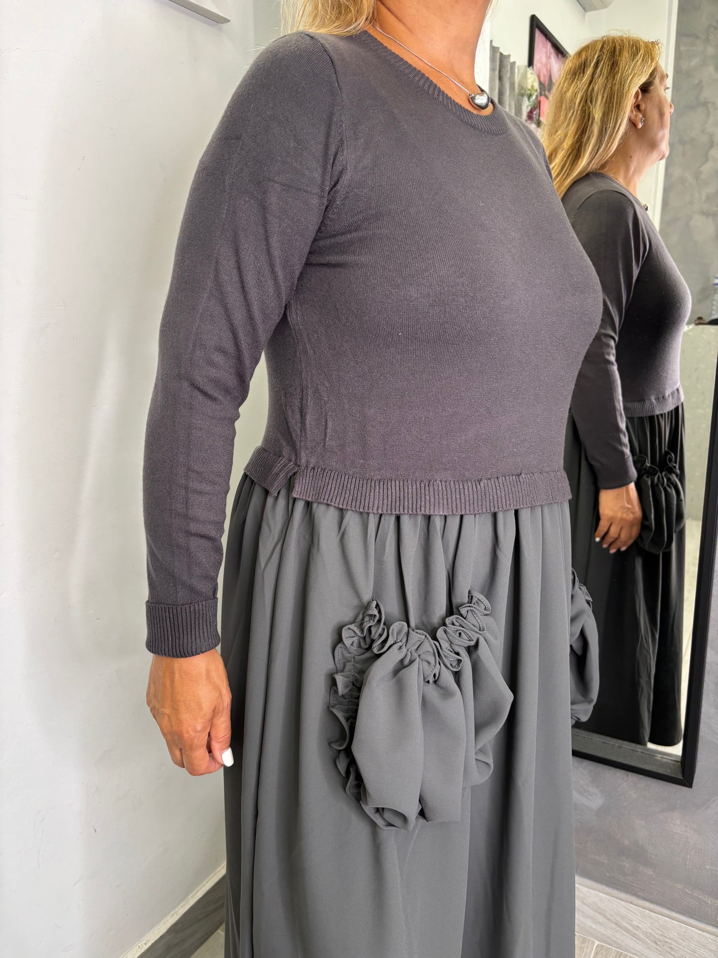 Abito Tabata Grigio
