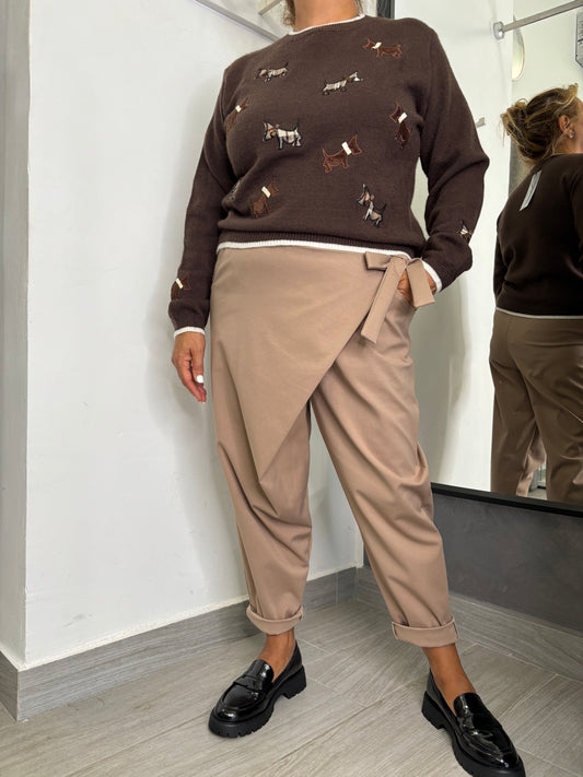 Pantalone Sun Pareo Camel