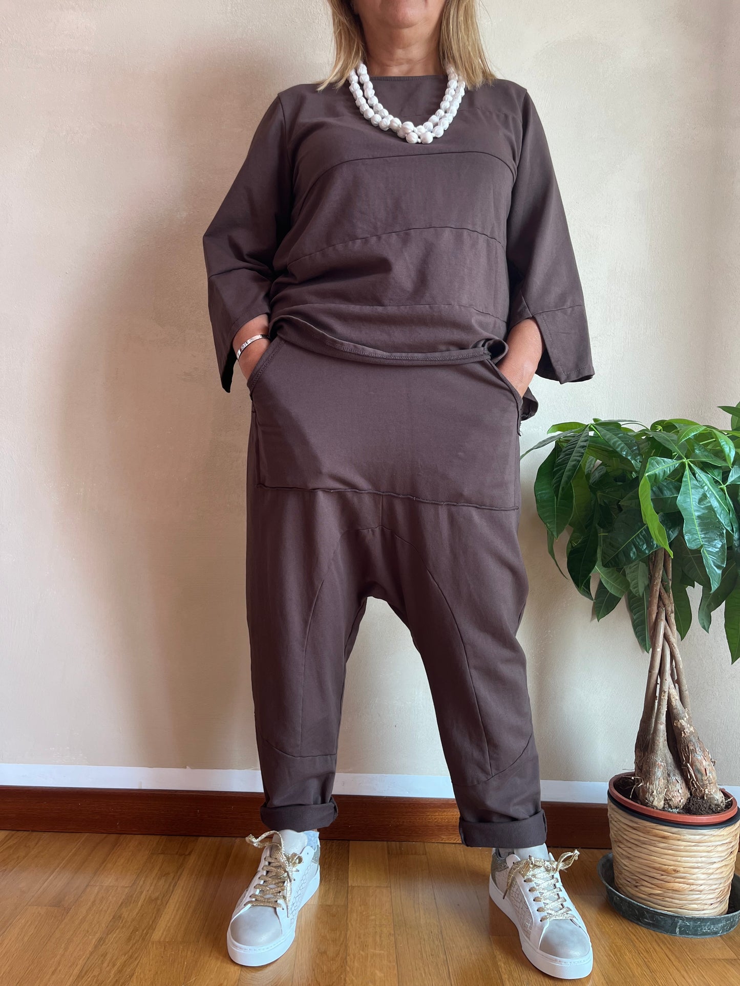 Pantalone Sun Shira Cioccolato