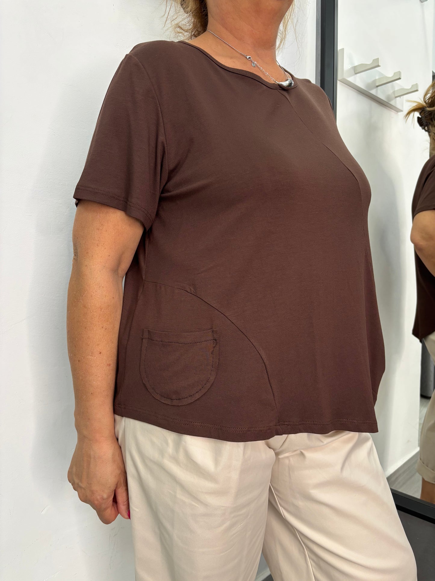 Maglia 158C Ambra Marrone