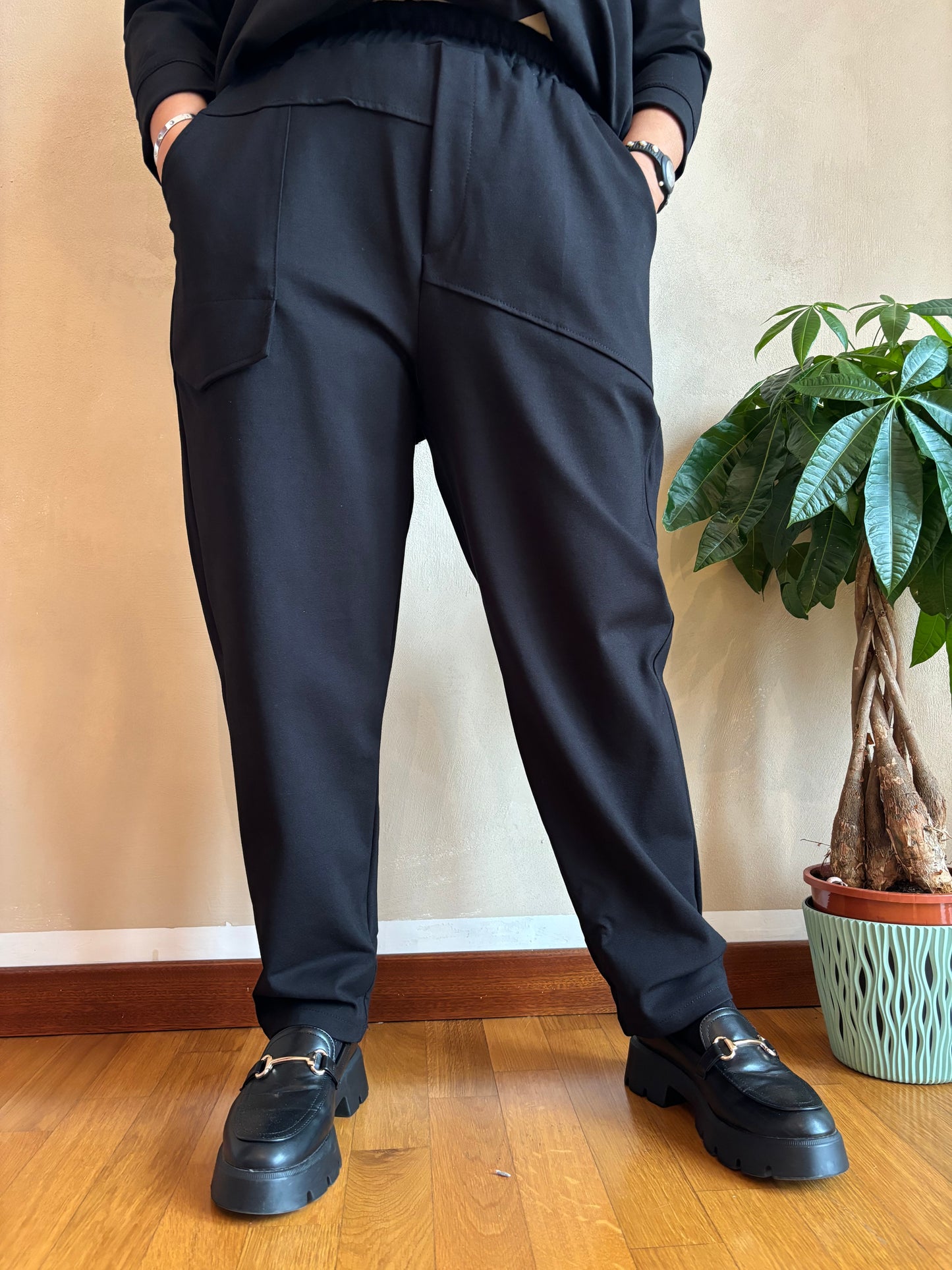 Pantalone 158C Attila Nero