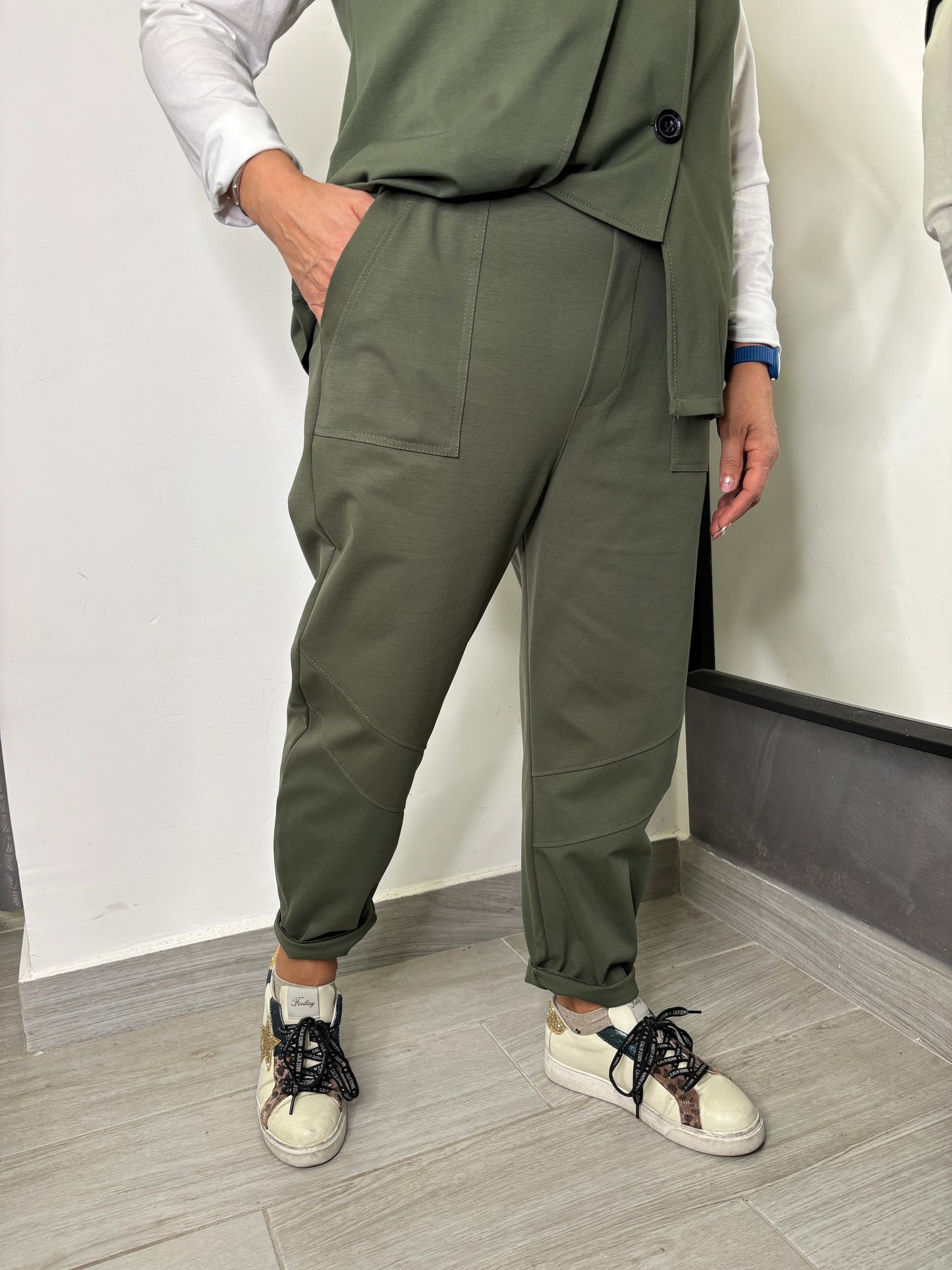 Pantalone 158C Ely Verde