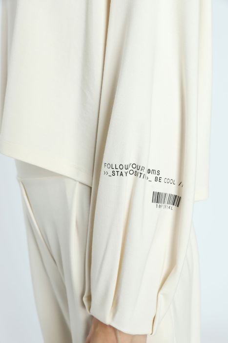 Felpa Cropped Imperial