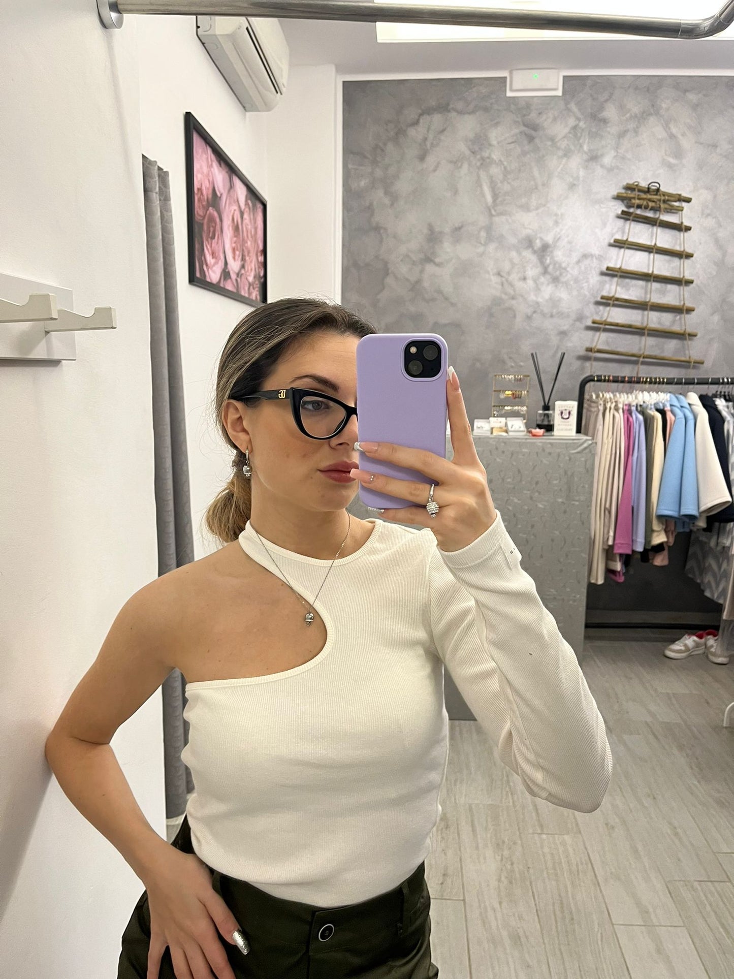 Maglia Mono Spalla Burro