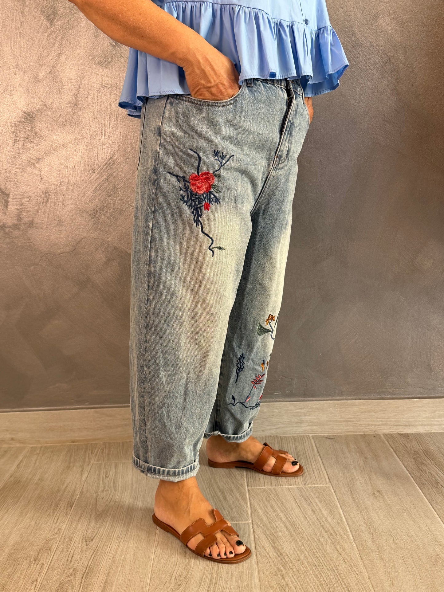 Jeans Wendy Floreali