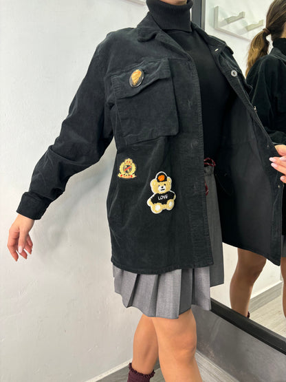 Camicia College Nera