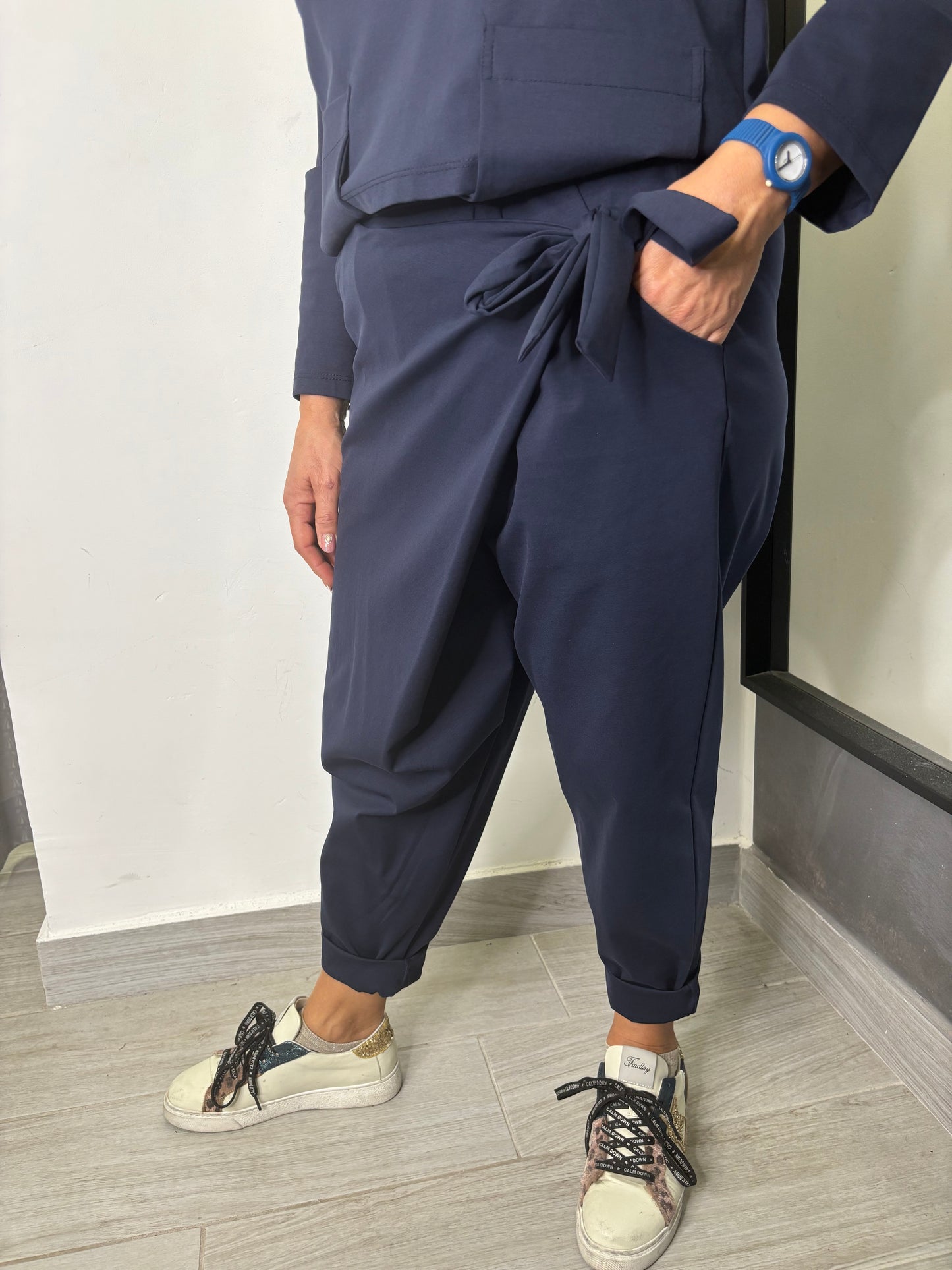 Pantalone Sun Pareo Spring Blu
