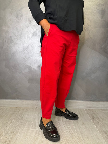 Pantalone Wendy Slim Rosso