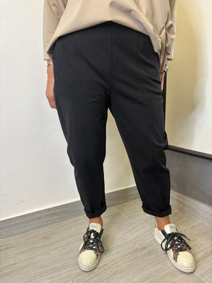 Pantalone 158C Leon Nero