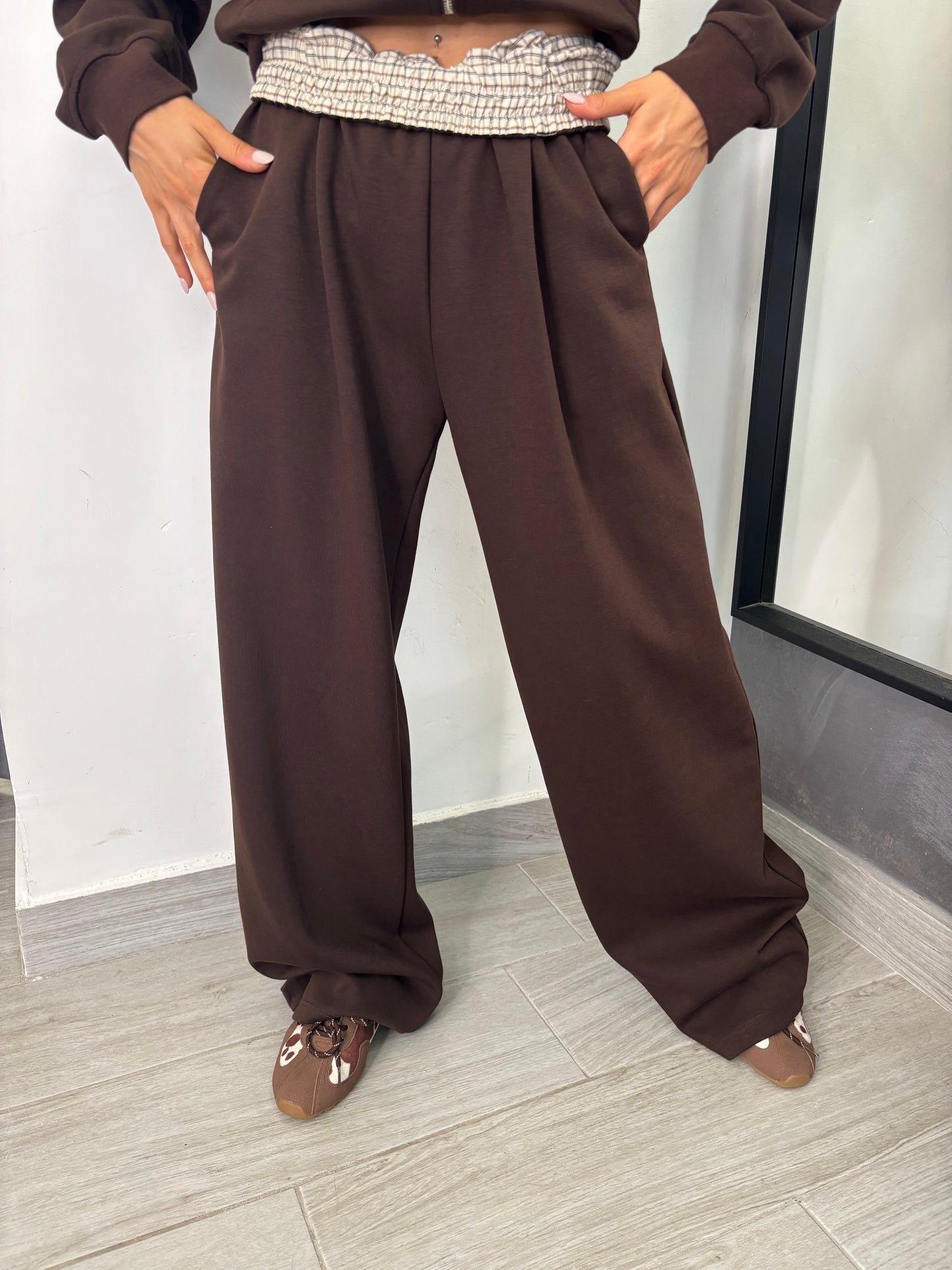 Pantalone Marrone Lumina