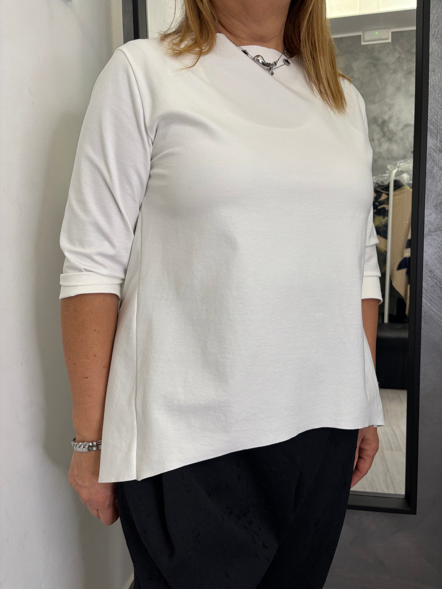 Maglia Wendy Ambra Bianca