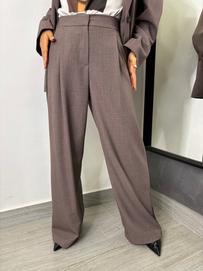 Pantalone Nocciola Mélange Imperial