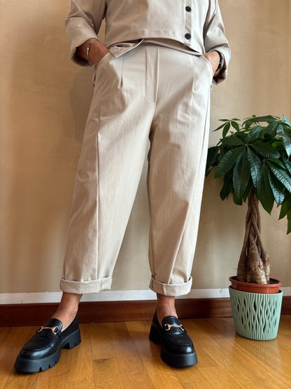 Pantalone Sun Olivia Ghiaccio