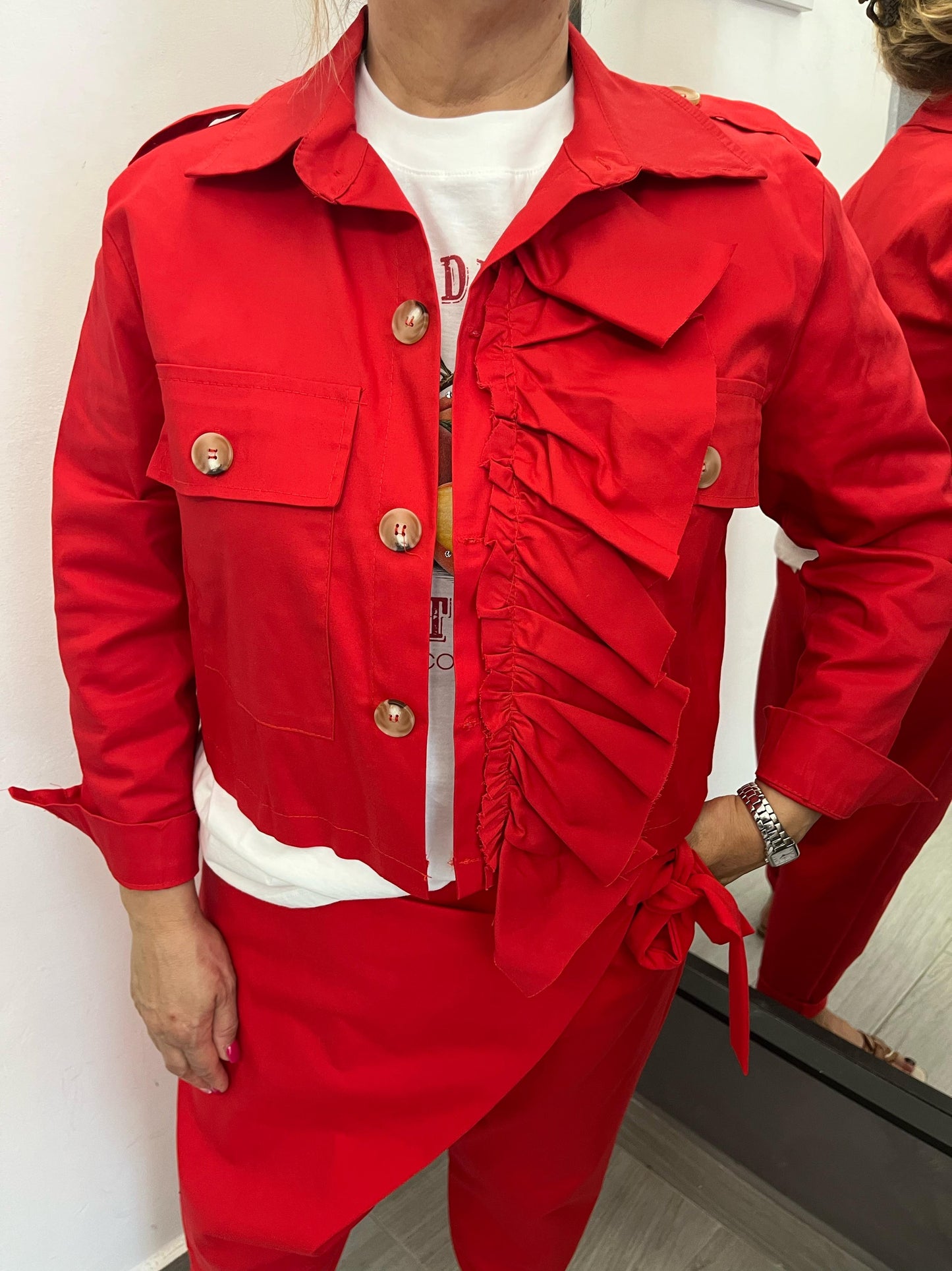 Giubbotto Rouge Rosso