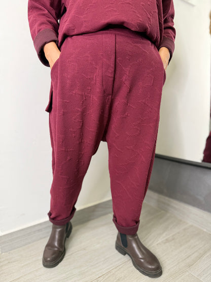 Pantalone Sun Clea Burgundi