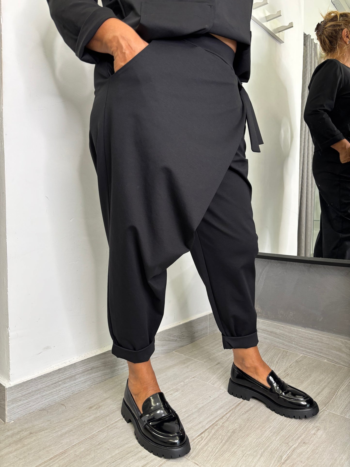 Pantalone Sun Pareo Nero