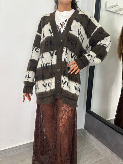 Cardigan VCL Marrone