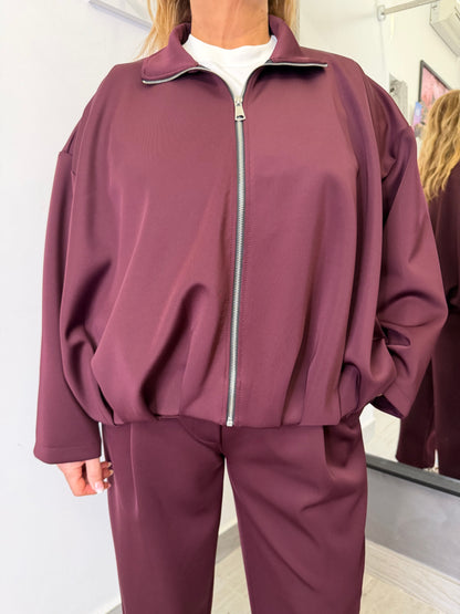 Giubbotto Micky Burgundi