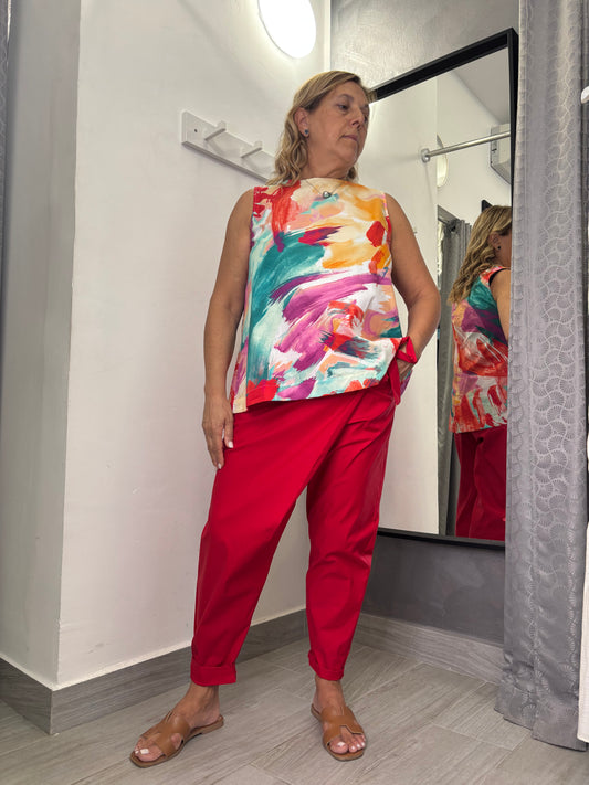Canotta Wendy Arcobaleno