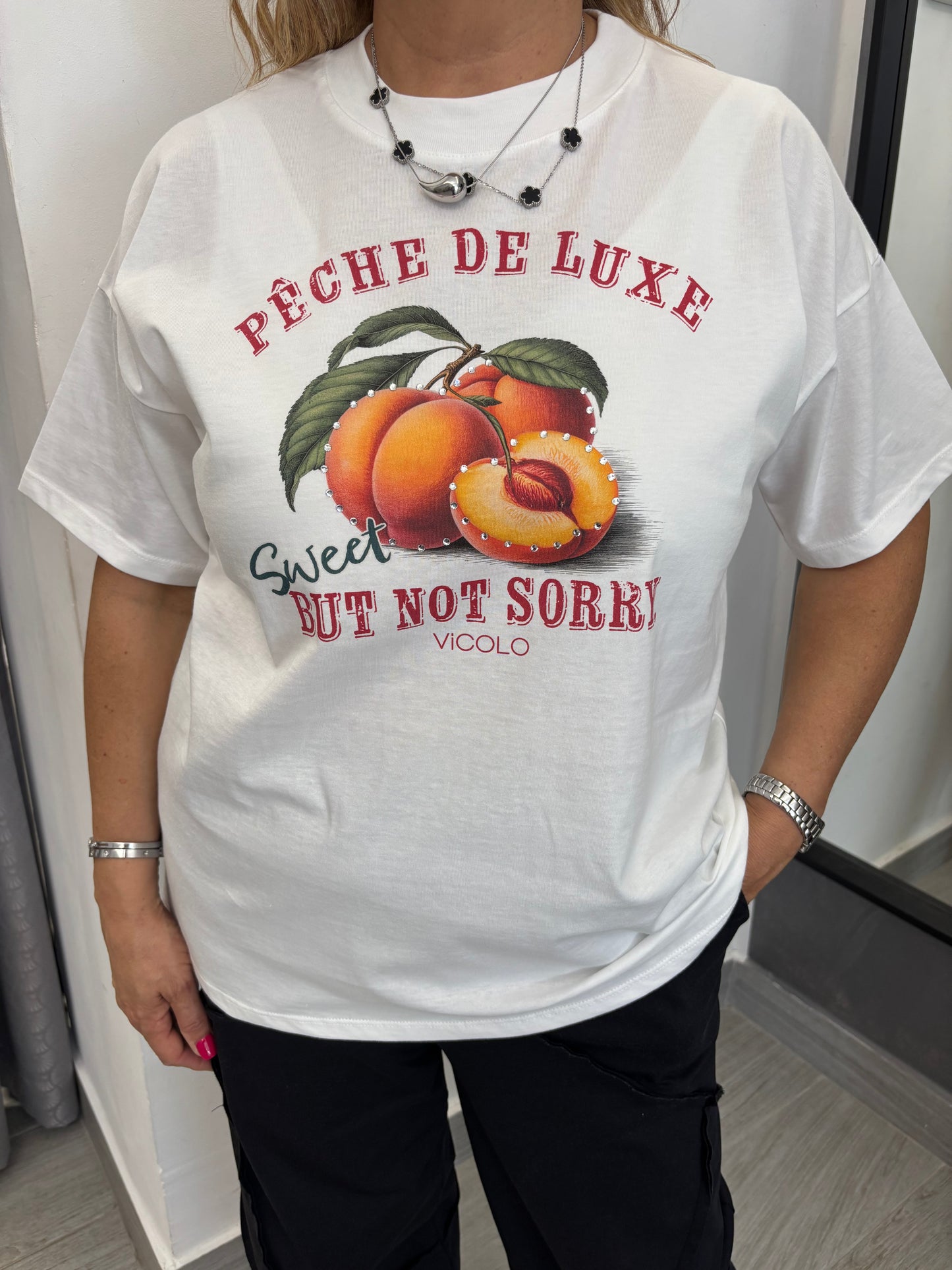 T-Shirt Peche De Luxe Vicolo
