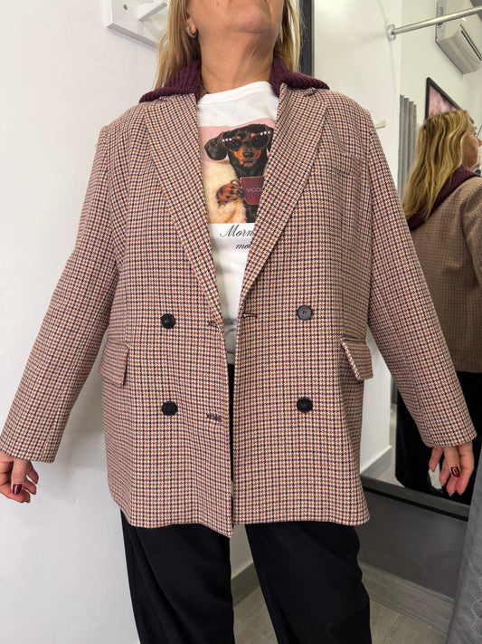 Giacca Pied De Poule Vicolo