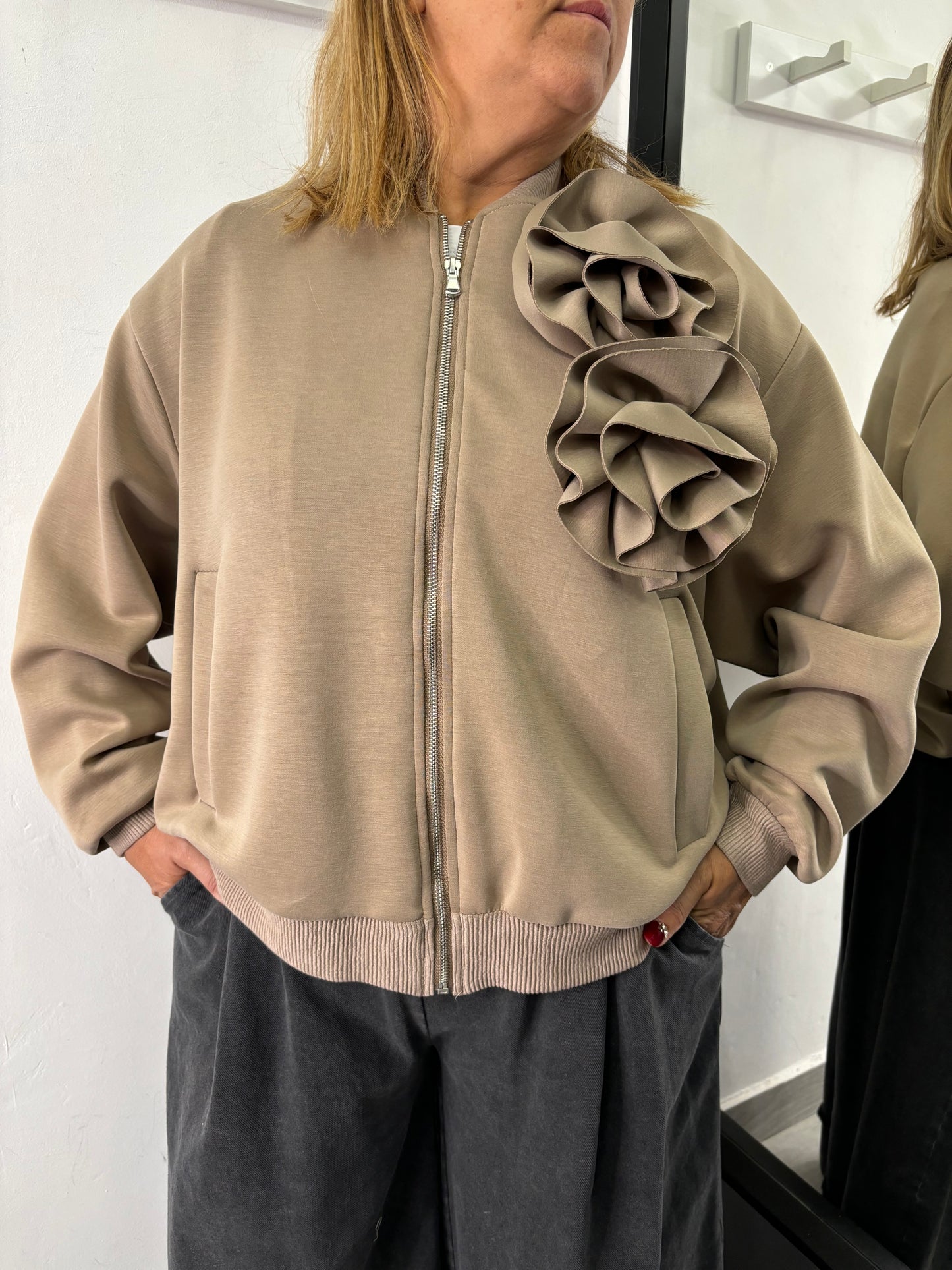 Felpa Rose Fango