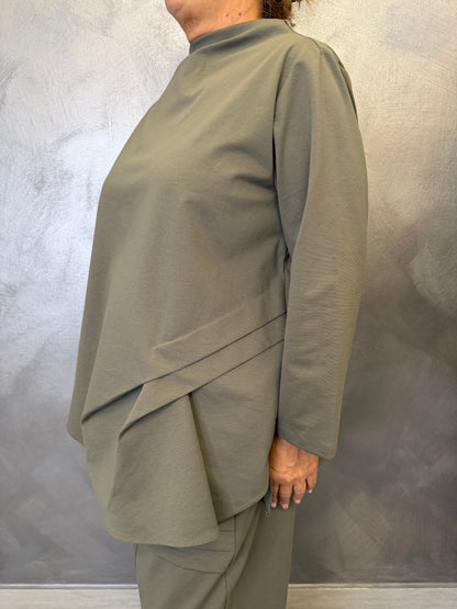 Maglia Aléa Uni Bea Verde Militare