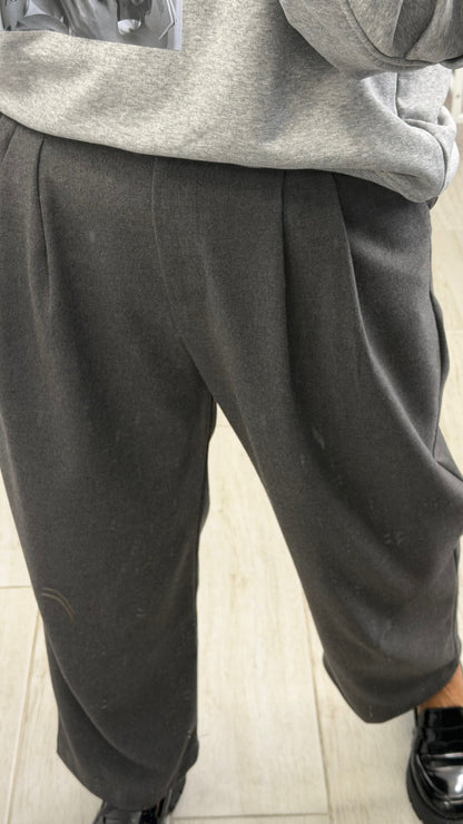 Pantalone Baggy Grigio Vicolo
