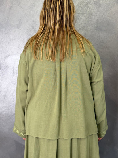 Camicia Emma Verde Militare