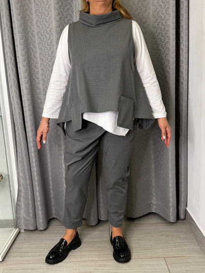 Pantalone Wendy Enea Grigio