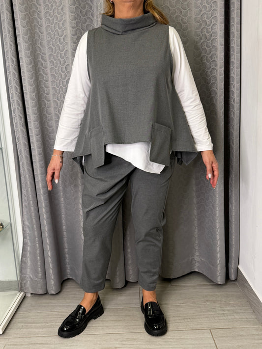 Pantalone Wendy Enea Grigio