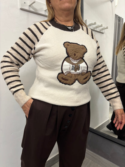 Maglione Burro Orsetto